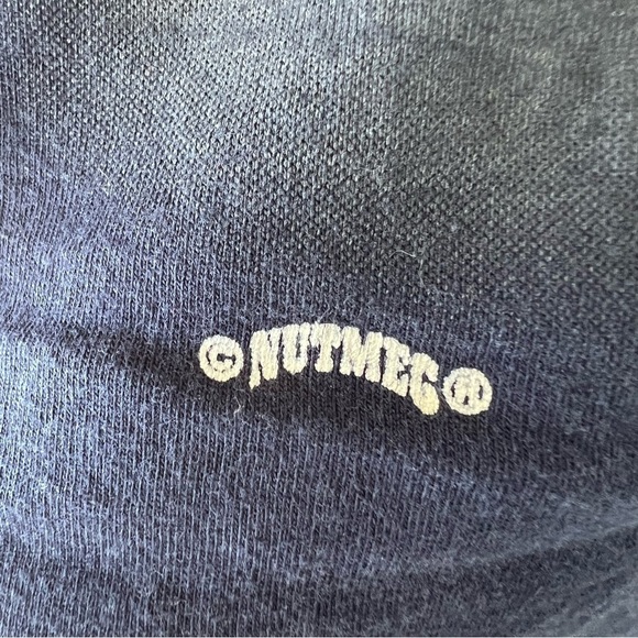 VTG Cleveland Indians Guardians Nutmeg Mills Cotton Tee Embroidered XL USA READ - Picture 7 of 13